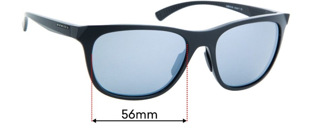 Sunglass Fix Replacement Lenses for Oakley Leadline OO9473 - 56mm Wide